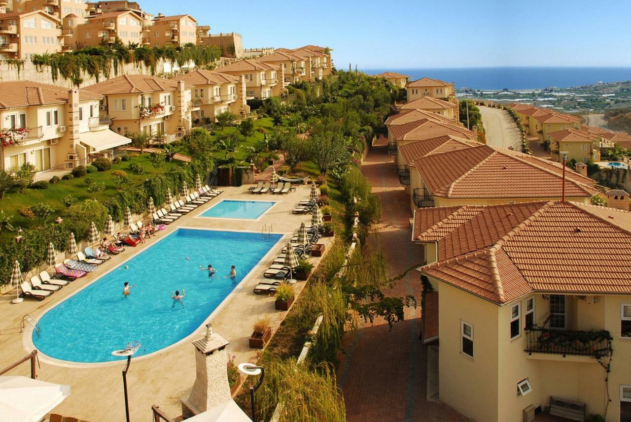 Gold City 1+1 Villa In Free Aquapark Alanya Exterior photo